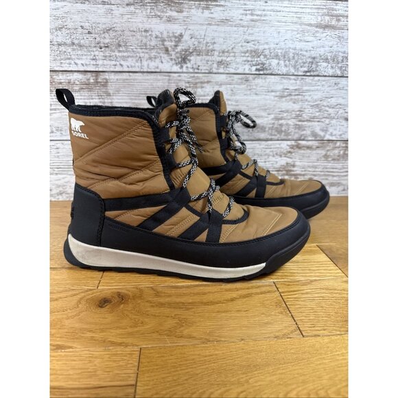 SOREL Whitney II Insulated Winter Boots Women's Size 12 Brown Black NL3822-286 - Picture 3 of 6